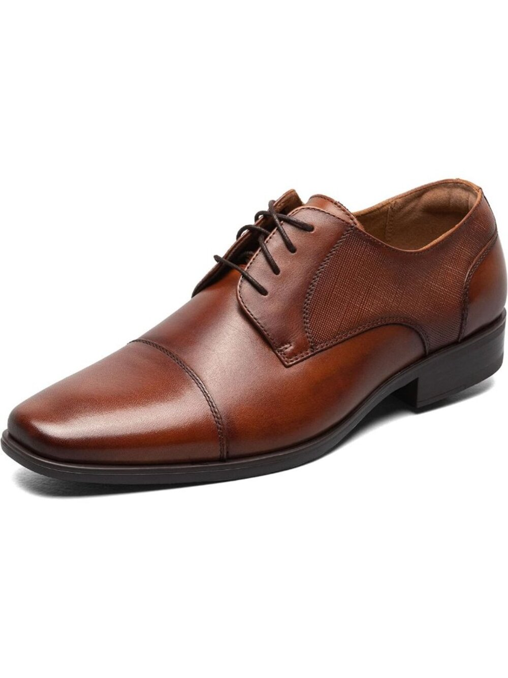 Stylish Cap Toe Oxford Dress Shoes for Men - Classic Formal Footwear